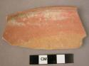 10 sherds (red polished painted ware)