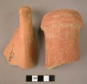 8 sherds (red burnished C.P. and Misc.)