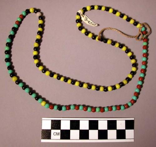 Bead necklace, kimaka