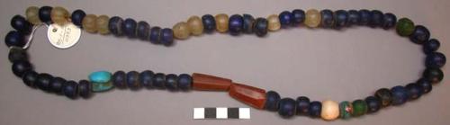 Strand of glass trade beads