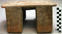 Wooden stools used by women