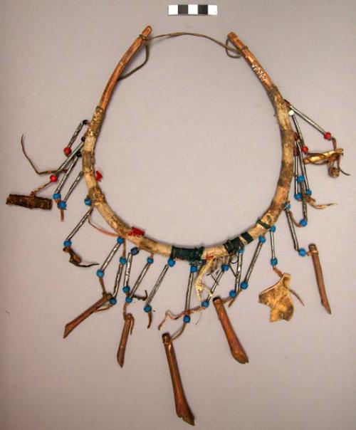 Neck ornament with charms