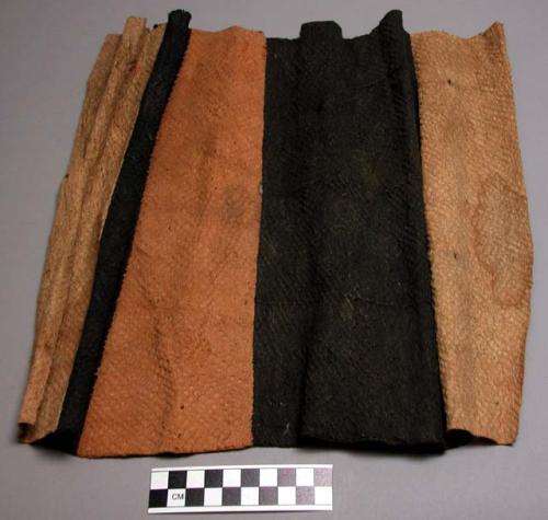 Ficus bark cloths (black & tan)