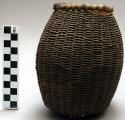 Basket said to have been made by "ndog suga" or "log suga clan"
