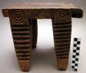 Carved wooden stools
