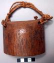 Wooden bells for hunting dogs - hung around their necks to enable hunters to dis