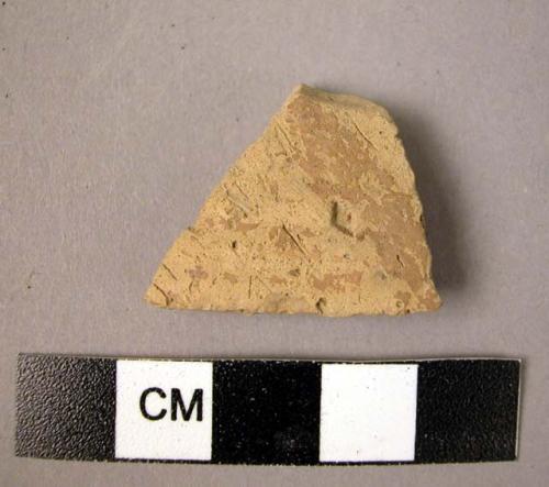 1 unidentified ware sherd