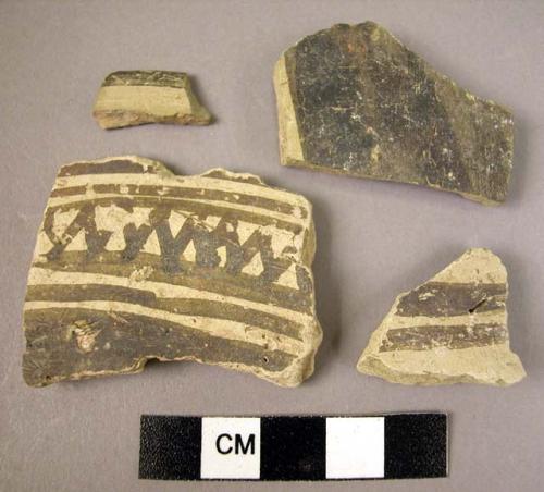 Ubaid ware sherds - 4 Ubaid