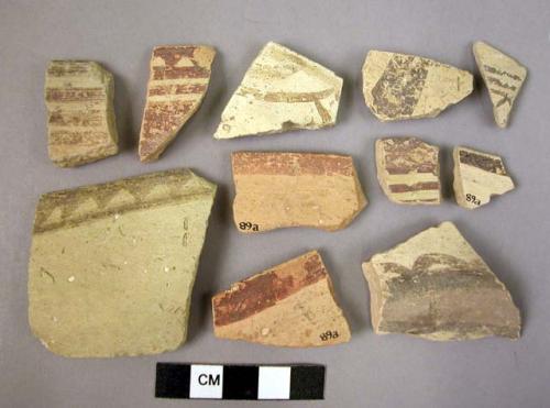 24 typical Ubaid ware sherds