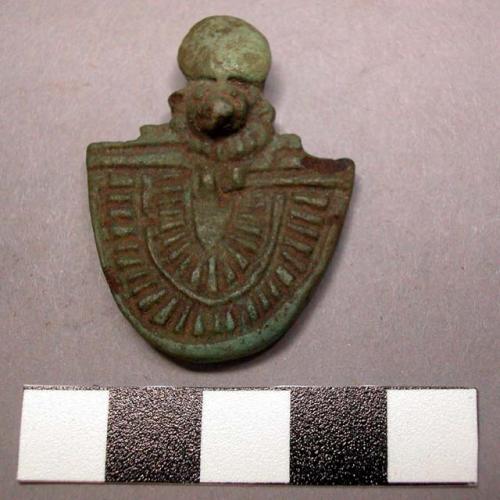 Faience amulet of Sekhmet