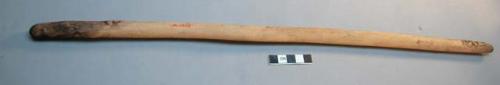 Wooden implement, use unknown