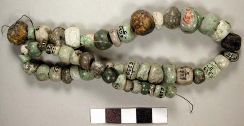 Jadeite beads