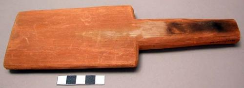 Wooden paddle