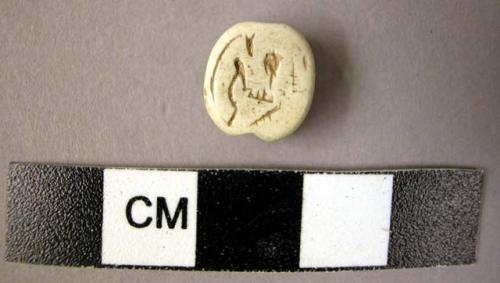 Decorated stone seal - tiny