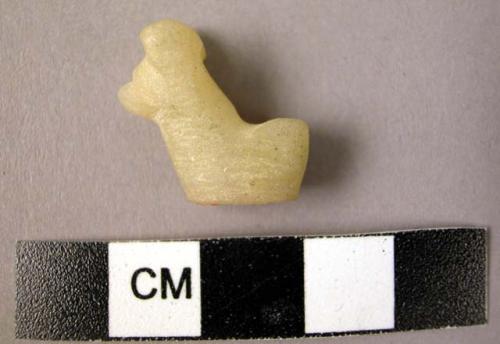 Miniature alabaster animal figurine