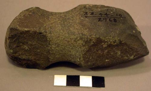 Grooved stone axe