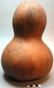 Large double bulbed gourd vessel. Kipali