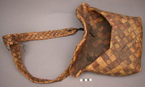 Cattle-herd's birchbark knapsack for food