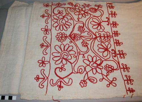 Embroidered towel