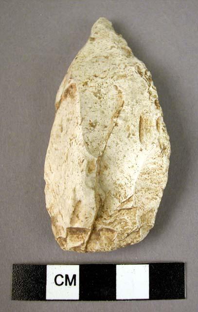 Flint flakes,pointed implement