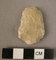 Lance head; flint; symmetrical point.