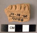 1 raised incised band sherd - Nuzi period