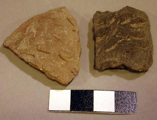 Sherds - fingernail marked