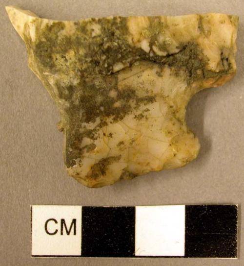 Fragment of large chipped stone implement