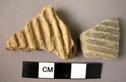 3 probably Nuzi incised ware sherds