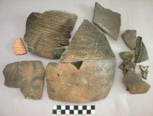 Potsherds from the same vessel