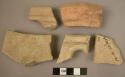 7 later incised ware sherds