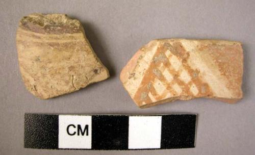 2 Halaf ware sherds - Cf. Apachiya in R.52