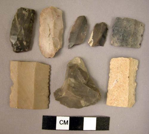 2 unidentified potsherds