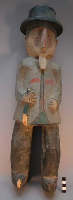 Effigy of man