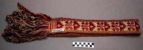 Woven sash