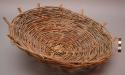Basket made by a navajo in zuni style