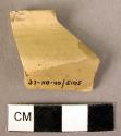 Potsherd - imported yellow Minyan