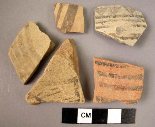 6 Halaf ware sherds