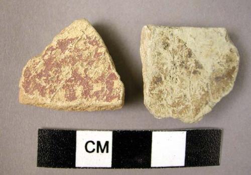 5 probably Ubaid ware sherds (possibly Nuzi XI & Gawra types)