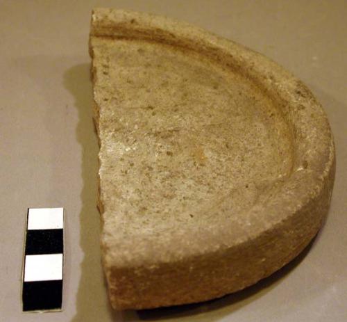 Part of stone dish