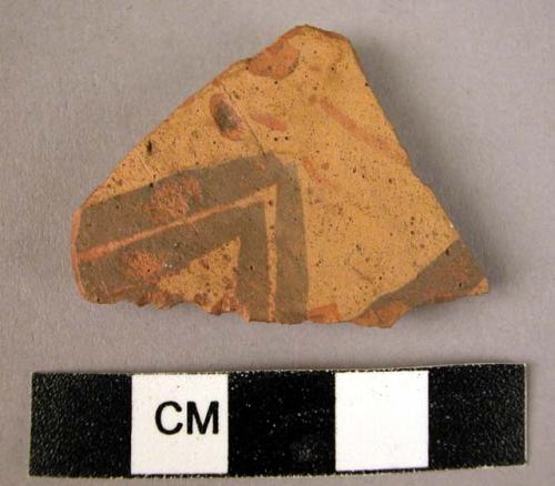 Potsherd - black on red (B1)