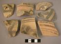 39 potsherds - Middle Cilician buff