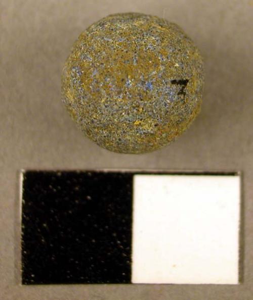 Azurite concretion