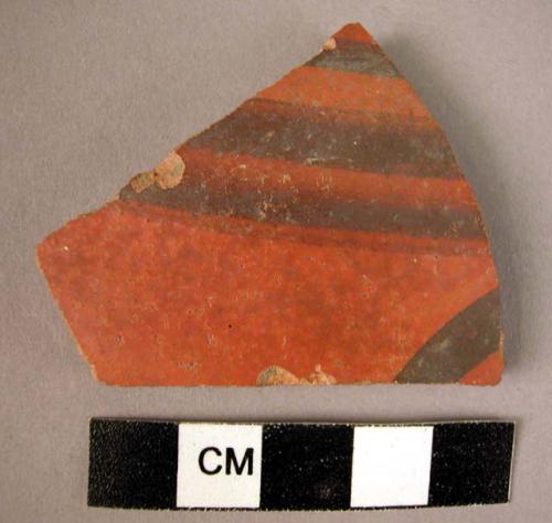 Potsherd - black on red (B3) Type Series