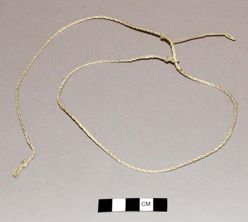 Guinea hen snares made of string