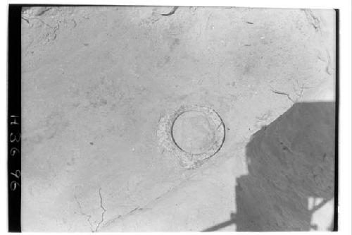 Structure C-VI: olla neck on floor