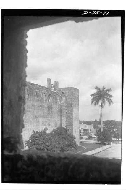 Church and Plaza from Convent