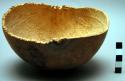 Half gourd vessel