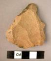 Pointed quartzite Levallois flake, used as scraper