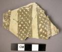 Baked clay bowl sherd